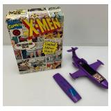 Vintage Collectible X-MEN Watch With Die Cast Airplane Watch Case (New Old Stock)