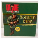 Collectible GI Joe Action Soldier Masterpiece Edition Deluxe Book And Original Reproduction 1964 GI JOE (NEW In Box)