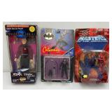 Misc. Action Figures Including MOTU, STAR TREK And More (NIB)