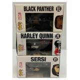 Misc. FUNKO POPS! Including HARLEY QUINN, Funko T-Shirt VENOM (XL) And More (NIB)