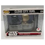 Misc. FUNKO POP! STAR WARS Movie Moments "Cloud City Duel"  Bobble Heads Darth Vader & Luke Skywalker (NIB)