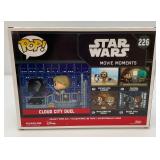 Misc. FUNKO POP! STAR WARS Movie Moments "Cloud City Duel"  Bobble Heads Darth Vader & Luke Skywalker (NIB)