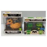 Misc. FUNKO POPS! Including Bat-Man Vs. Superman & Bat Man Returns The Penguin And More (NIB)