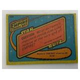 1980 STAR WARS The Empire Strikes Back Collectors Cards (Most In Protective Sleeves)