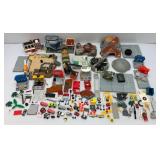 Large Group Of Micro Machine Playsets, Cars And More