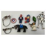 Misc. Action Figures Including THOR And More