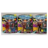 Misc. STAR TREK "The Next Generation" Action Figures (New On Cards)