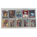 Misc. Unsorted Sports Cards All In Top Loaders