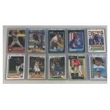 Misc. Unsorted Sports Cards All In Top Loaders