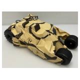 Vintage Mcfarlane Batman "The Dark Knight Rises" Camoflage TUMBLER Gold Label DC Universe 18" x 10" x 7"