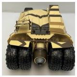 Vintage Mcfarlane Batman "The Dark Knight Rises" Camoflage TUMBLER Gold Label DC Universe 18" x 10" x 7"