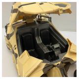 Vintage Mcfarlane Batman "The Dark Knight Rises" Camoflage TUMBLER Gold Label DC Universe 18" x 10" x 7"