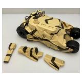 Vintage Mcfarlane Batman "The Dark Knight Rises" Camoflage TUMBLER Gold Label DC Universe 18" x 10" x 7"