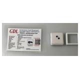 GDL Laboratory Natural Blue Sapphire Gemstones (Cuorundum) 3.5MM .30Ct  +/- For 2 Pcs. Round Cut In Protective Cases