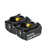 Makita 18V LXT Lithium-Ion High Capacity Battery Pack 5.0 Ah with LED Charge Level Indicator (2-Pack)