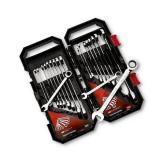 Husky 72-Tooth Ratcheting SAE/MM Combination Wrench Set (20-Piece)