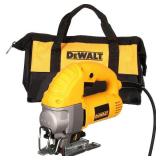 DEWALT 5.5 Amp Corded Variable Speed Jig Saw Kit with Bag