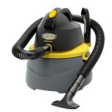 Stinger 2 Gal. 2.5 Peak HP Small Shop Vacuum Wet Dry Vac with Filter Bag, Hose, Utility Nozzle and Car Nozzle Attachments