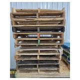 (10) 40" x 48" Wood Pallets