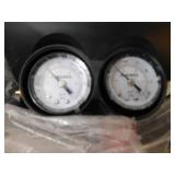 Husky 3 Gal. 120 PSI Portable Electric Oil-Free Light Duty Pancake Air Compressor with Fold Down Handle and 1-Quick Coupler