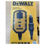 DEWALT 140-Watt Portable Car Power Inverter with Dual USB Ports