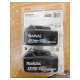 Makita 18V LXT Lithium-Ion High Capacity Battery Pack 5.0 Ah with LED Charge Level Indicator (2-Pack)