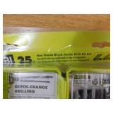 RYOBI Black Oxide Hex Shank Twist Drill Bit Set (25-Piece)