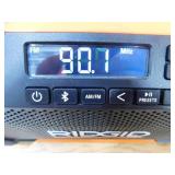 RIDGID 18V Hybrid Jobsite Radio with Bluetooth Technology (Tool Only)