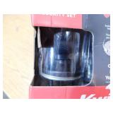 Kwikset Juno Venetian Bronze Exterior Entry Door Knob and Single Cylinder Deadbolt Combo Pack Featuring SmartKey Security