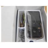 Kwikset SmartCode 270 Traditional Satin Nickel Touchpad Single Cylinder Electronic Deadbolt Featuring SmartKey Security