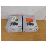 (2) Defiant Hartford Aged Bronze Combo Pack with Double Cylinder Deadbolt