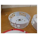 (3) Milwaukee 6" Hole Dozer