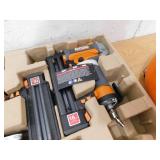 RIDGID 6 Gal. 150 PSI Electric Air Compressor with 25 ft. Hose, 18GA Brad Nailer, 16GA Finish Nailer and 18GA Finish Stapler