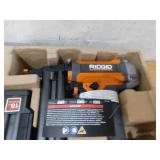 RIDGID 6 Gal. 150 PSI Electric Air Compressor with 25 ft. Hose, 18GA Brad Nailer, 16GA Finish Nailer and 18GA Finish Stapler