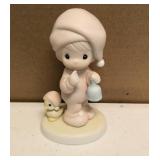 Precious Moments Figurine "A Special Chime For Jesue" Item#524468