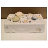 Precious Moments Figurine "We Gather Together to ask the lord