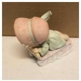 Precious Moments Figurine "Slide into the next millennium with joy" 199 annual edition item#587761