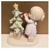 Precious Moments Figurine "God Cared Enough To send His best" Item#524476