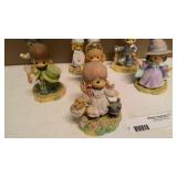 Precious Moments Figurine Wizard Of Oz Set of 7