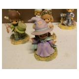Precious Moments Figurine Wizard Of Oz Set of 7