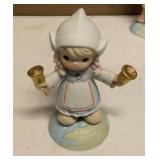 Precious Moments Figurine "International Little" set of 10