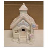 Precious Moments Figurine Vintage "School House" item#272795