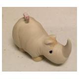 Precious Moments Figurine Vintage unicorns, "put a little punch in your birthday" item#BC931, 104418