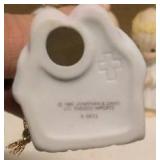 Precious Moments Figurine vintage Ornaments Item#183881, 456047, 521303, 521574, E-5633, "1997 ornament" "1999 Ornament", and #150126