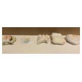 Precious Moments Figurine Vintage Ornaments Item#142700, 529206, Xmas stocking, 1994 ornament, 1996 ornament