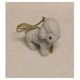 Precious Moments Figurine Vintage Ornaments Item#272949, 104515, 520489, "1996 Owl", 520403, "small sheep", and 520454