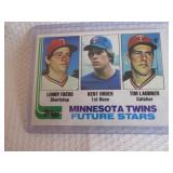 1982 Topps Kent Hrbek Rookie Card...