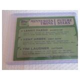 1982 Topps Kent Hrbek Rookie Card...