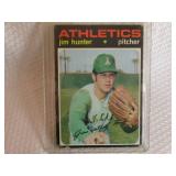 1971 Topps Jim Hunter Card...