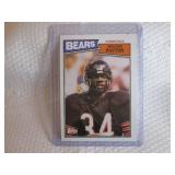 1987 Topps Walter Payton Card...